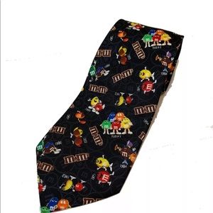 M&M Chocolate Candy Novelty Necktie